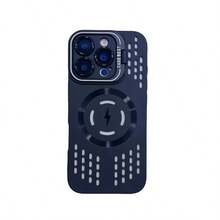Heat-Dissipating Matte Smartphone Case, Magnetic Wireless Charging Compatible, Integrated Lens Frame With Foldable Stand, 6 Colors, Functional Cover, Cute, Compatible With IPhone 18 Pro Max/17/16/15/14/13/12/11 And All Models, Phone Cover For Men And Women, Shockproof, Shock-Absorbing, Drop-Resistant, Scratch-Resistant, Anti-Fingerprint, Anti-Slip, Birthday, Anniversary - Orange - View 11