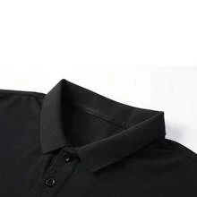 3pcs Men's Spring/Autumn Soft Comfortable Breathable Business Casual Golf Sports Long Sleeve Polo Shirts With Chest Pocket - Multicolor - View 5