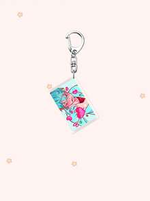 1/6pcs Alien Stage Acrylic Keychains, Perfect Gifts For Fans, Suitable For Bags And Keys, Cosplay Accessories, Car Keychains, Backpack Charms, Bag Pendants, Creative Derivative Gifts - Multicolor - View 15