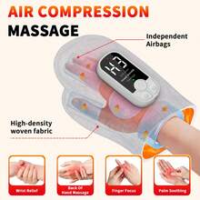 Multi-Level Adjustable Constant Temperature Heated Hand Massager, Relieves Finger, Wrist And Palm Soreness, Birthday, Valentine's Day, Thanksgiving Gift For Parents And Loved Ones - Grey - View 3