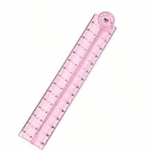 1pc/2pcs 30cm Colorful Transparent Flexible Ruler, Bendable Durable Plastic Straight Ruler With Clear Markings. Portable Multi-Purpose Drawing Stationery For Sketching, Drafting, Homework And Office Use. Back To School Gift - Multicolor - View 5