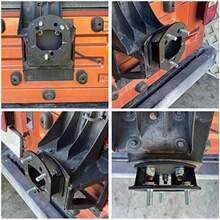 WSays 2" out 1.5 Up Spare Tire Carrier Spacer Compatible with Jeep  JK TJ YJ 1987-2018 Black - A - Ver 6