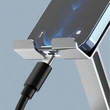 Metal Live Streaming Phone Stand 360° Rotating Adjustable Folding Slouchy Tablet Desktop Phone Holder - A - View 2