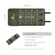 LEOFISHING 60CM Foldable Fish Measuring Mat Heavy Wear-Resistant Oxford Fishing Ruler Portable Lightweight For Boat Bank Sea Fishing No Extra Ruler Needed - Olive Green - View 5