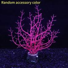 Soft Silicone Glow In The Dark Aquarium Coral Jewelry Soft Silicone And Realistic Color Change Glow In The Dark Creates Visual Effects That Are Easy To Place In The Aquarium Decoration - A - View 38