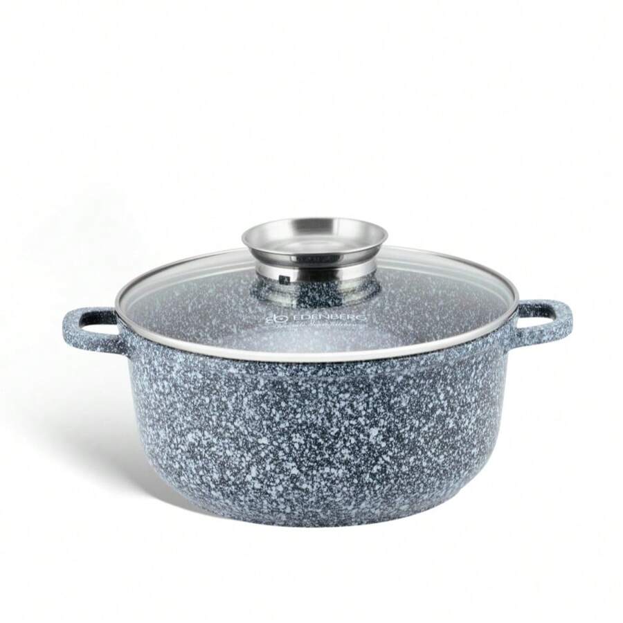 Garnek Okrągły 6.8l Powłoka Granitowa - View 1