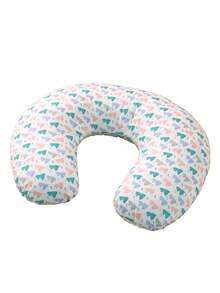 1pc Maternity Nursing Pillow, Pregnancy Support, Easier Breastfeeding, Soft Support, Relieve Back Pressure, Comfortable For Mom And Baby, Thoughtful Design For Every Warm Nursing Moment - Summer Hills - View 8
