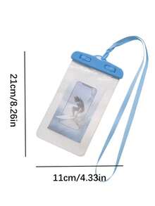 Waterproof Phone Pouch Transparent Sealable Touchscreen Operation Full Coverage Portable Phone Case For Swimming/Surfing Multiple Colors Available - Multicolor - View 7