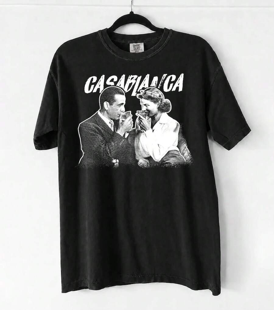 Casablanca Men T-Shirts - 黑色 - 查看 1