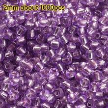 1000pcs Shiny Charm Czech Glass Seed Beads For DIY Jewelry Making Bracelet Necklace Earring Sewing Craft Accessories - Millet Pearl - View 18