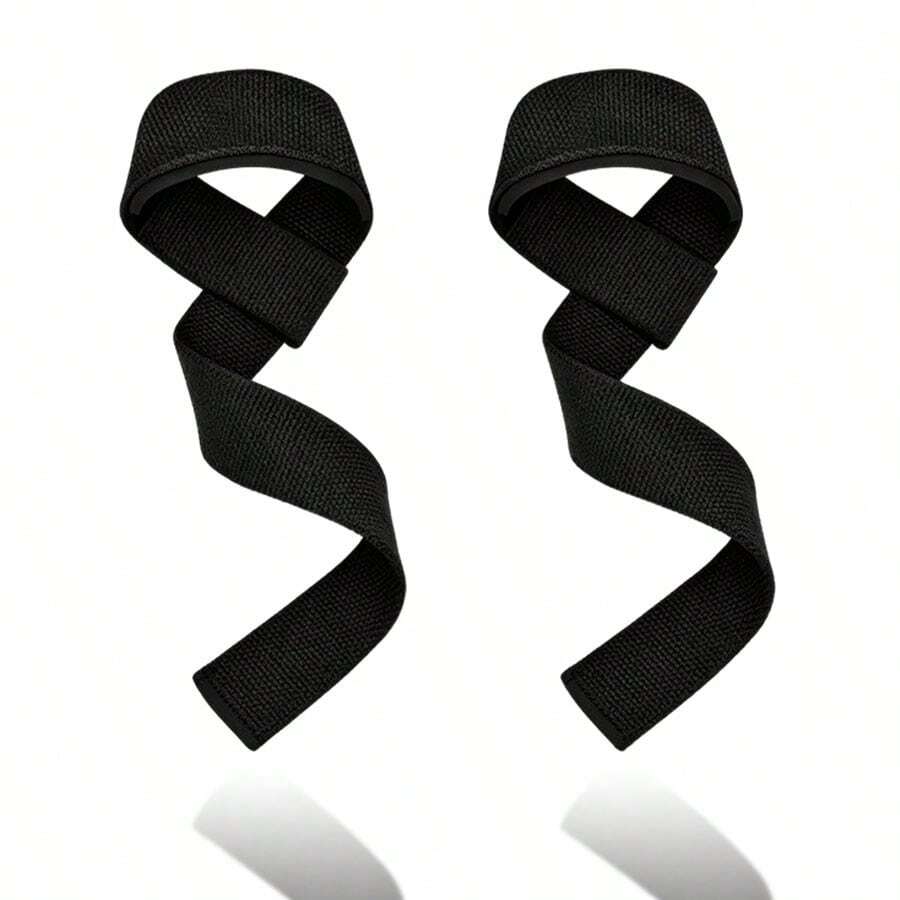 1 Pair Sports Fitness Wrist Straps, Pull-Up, Weightlifting Training Wrist Wraps, Deadlift Grip Support Straps