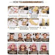 Long Gray Curly Wave Wig Middle Part Wig For Women Daily Use Wavy Wig - Multicolor - View 9