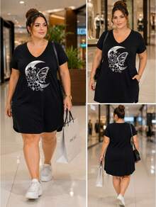 Plus Size Dresses - LUNA PLATA - Ver 2