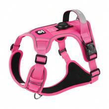 1 Peça Colete para Cachorro com Estojo Protetor AirTag, Suporte Oculto Integrado para AirTag, Colete Ajustável Reflexivo, Adequado para Cães de Pequeno a Grande Porte, Não Inclui Rastreador AirTag ou Guia - Multicolorido - Visão 21