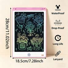 8.5 Inch Kids Electronic Drawing Tablet, No Blue Light, One-Key Erase, Reusable Drawing Board, Suitable For 3-8 Years Old Children, Text Enlightenment, Learning Toy, Express Imagination, School/Party Gift, Best Choice - Baby Blue - View 10