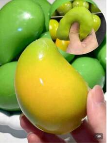 Mango Bauklötze handgefertigter Ball, rein handgefertigtes DIY Stressabbau Spielzeug, super weich - Verschiedenfarbig - Übersicht 2