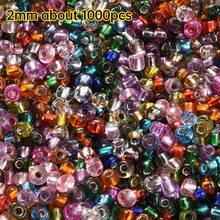 1000pcs Shiny Charm Czech Glass Seed Beads For DIY Jewelry Making Bracelet Necklace Earring Sewing Craft Accessories - Millet Pearl - View 12
