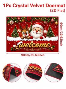 Holiday Tree Trays & Mats - Santa's Elk - View 7
