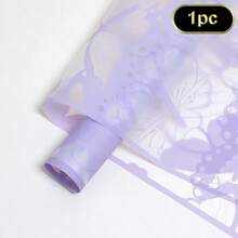 20/1張蝴蝶圖案花卉包裝紙，啞光禮品包裝紙，花藝用品，手工DIY材料，花束裝飾，適用於情人節、聖誕節、母親節、婚禮、生日派對，極簡風格 - 查看 18