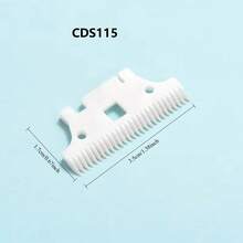 Hair Clipper Replacement Blade 2-Hole Staggered Tooth Ceramic Moving Blade, Wireless Hair Clipper Replaceable Blade, Suitable For Hair Clippers - Multiple Styles - View 10