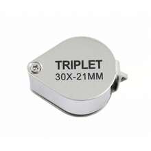 1pc-Jeweler's Magnifying Glass, Used For Jewelry Inspection. 30x21/20x21/10x21mm. Foldable Metal Diamond Jewelry Antique Jade Coin Identification Glass Magnifier. Tools & Home Improvement, Convenient And Practical, Sturdy And Durable. Measurement Analysis Instrument, Tools & Home Improvement. - Multicolor - View 8