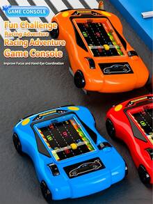 1 Set Racing Game (Batteries Not Included, Instruction Manual Included) Children's Competitive Game, Develops Hand-Eye Coordination, Parent-Child Interactive Toy, Children's Gift, Mini Version, Party Toy, Perfect Birthday Gift - Multicolor - View 11
