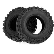 RcarmumbWow RC - Llantas Beadlock de 1.2 pulgadas, 62 x 24 mm, para 1/18 Trx4 m, 1/24 SCX24 FCX24 RC Crawler Car, neumáticos de goma suave pegajosa de 1.2 pulgadas, 4 unidades - Estilo B 4pcs - Ver 8