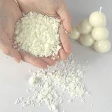 250g/500g 天然大豆蠟粒 DIY 蠟燭製作材料，香氛蠟燭原料，無煙蠟燭芯，手工藝品 - 蠟片 - 查看 12