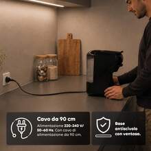 Avilia Capsule Coffee Machine - Italy Plug(220-240V) - View 5