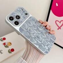 1 buah Casing Ponsel Pelindung Lembut Anti-Jatuh Klasik Motif Leopard dengan Elemen Emas dari Kulit PU, Kompatibel dengan Apple 17Pro/17/Air/17Promax/11/12/13/14/12 Pro Max/16 Pro/15 Series, Perlindungan Lensa, Hadiah Liburan - MultiWarna - View 3