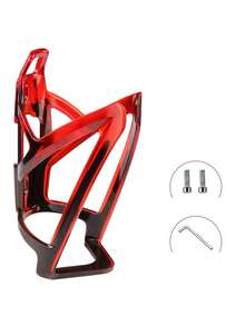 1pc Gradient Ultralight Bicycle Water Bottle Cage, Universal Road & Mountain Bike Water Bottle Holder Cycling Accessory - Multicolor - View 14