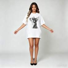 Women Senior T-Shirts & Tops - White - View 3