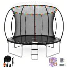 Joykoo Kids Trampolines - Black - View 1