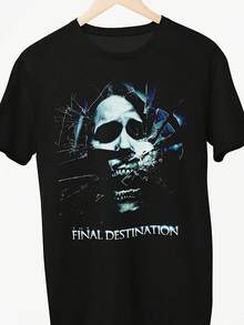 Final Destinationie Poster T-Shirt - 黑色 - 查看 1