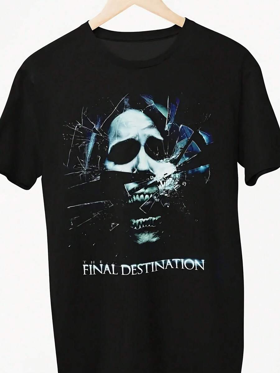 Final Destinationie Poster T-Shirt - 黑色 - 查看 1