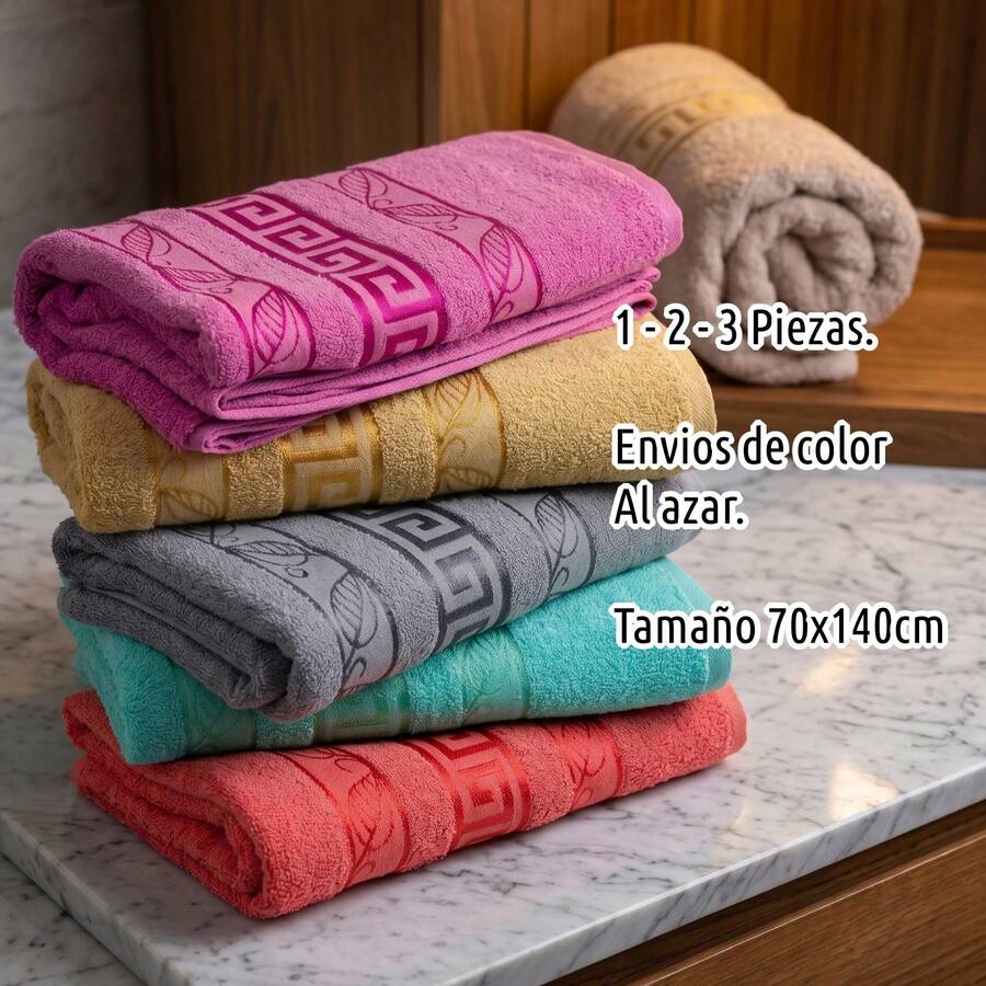 Bath Towels - Multicolor - View 1