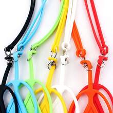 1PC Phone Card Lanyard - Elastic Neck Strap Design, Suitable For Smartphones, ID Cards - Portable Accessory With Protective Case, Combines Hands-Free Phone Holder And Card Storage, Convenient Choice To Free Your Hands - Multicolor - View 3