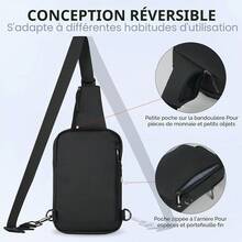Bolsas de hombro - hombro izquierdo/derecho-negro - Ver 3