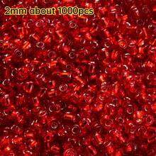 1000pcs Shiny Charm Czech Glass Seed Beads For DIY Jewelry Making Bracelet Necklace Earring Sewing Craft Accessories - Millet Pearl - View 23