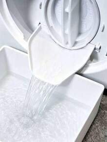 2pcs/Set Universal Washing Machine Drip Tray With Guide Plate, Front-Loading Washing Machine Drain Outlet Anti-Overflow Water Collection Tray, Leak-Proof Water Collection Box, Can Be Used For Washing Machine Drainage Storage, Effectively Prevent Laundry Room Floor Overflow, Suitable For Bathroom, Home, Travel, Bathroom Accessories, Bathroom Decor Accessories, Cleaning Supplies, Halloween, Christmas And Other Occasions, Bathroom Storage, Laundry Basket, Under Sink Storage Space, Kitchen Storage Organizer - Multicolor - View 1