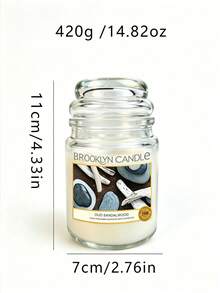 150-Hour Long Burning Scented Candle In Jar, Soft Blanket, Perfect Gift For Women - one-size - View 10