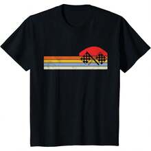 Bacardi Vintage Racing Outfit For Car-Themed Parties - T-Shirts And Summer Tops - 黑色 - 查看 1