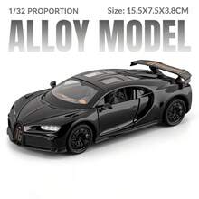 modelgt 1:32合金跑车模型，逼真声光儿童玩具车，金属车模装饰，男孩生日礼物 - 彩色 - 查看 19