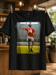 Men T-Shirts - Black - View 7