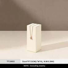 Oirlv Jewelry Metal Display Stand Set Watch And Bracelet Storage Stand Jewelry And Light Luxury Accessories Display Props - Beige - View 12