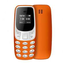 SERVO BM10 Mini Phone 0.66-Inch Screen Dual SIM Bluetooth Call Recording 2G GSM Outdoor Portable FM Multi-Language Small Feature Phone - Orange - View 14
