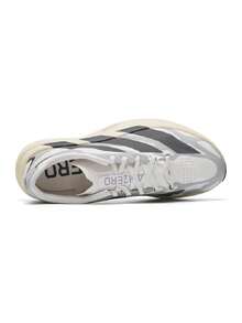 Adidas Men's Running Shoes ADIZERO EVO SL M 26 Summer New Racing Training Road Running Shoes KJ0430 - Bright White/Graphite Black/Light Gray - View 9