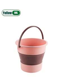 Ember Silikon Lipat Portabel 17L/10L/5L dengan Tutup, Cocok untuk Mencuci Mobil, Memancing, Kamar Mandi, Berkemah, Aktivitas Luar Ruangan, Penggunaan di Rumah, dan Penyimpanan Peralatan - Beraneka warna - View 12