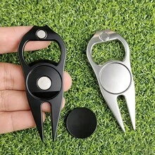 Alat Perbaikan Penanda Bola Golf Ukir Kustom, Hadiah Penanda Bola Golf Magnetik yang Dipersonalisasi, Pembuka Botol Ukir Hadiah untuk Pengiring Pengantin Pria, Hadiah untuk Ibu dan Ayah - MultiWarna - View 9
