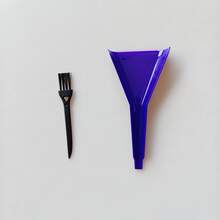 1PC New Cigarette Rolling Accessory Filler, Horn-Shaped Rolling Paper Filler, Plastic Funnel + Plastic Brush Style, Random Color, Smoking Accessory Tool! - Color: Random - View 9